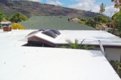 Flat Roof Coating Job